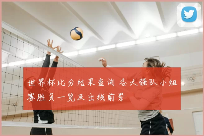 世界杯比分结果查询 各大强队小组赛胜负一览及出线前景