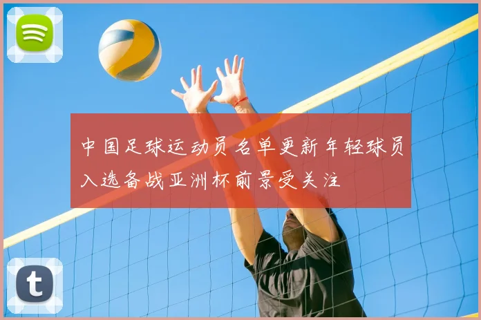 中国足球运动员名单更新年轻球员入选备战亚洲杯前景受关注